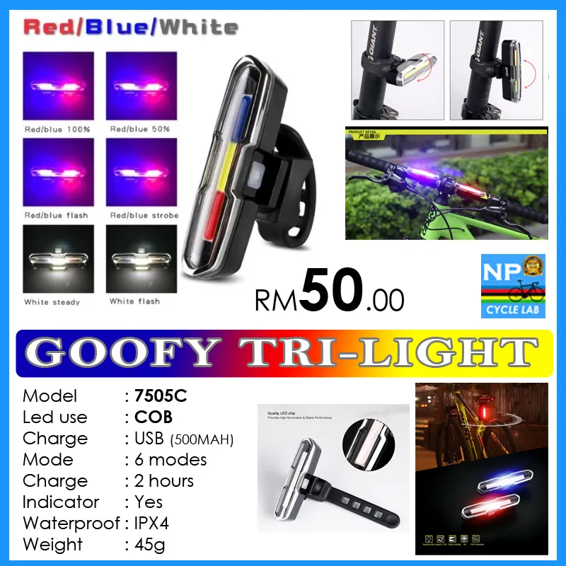 (NP CYCLE LAB) RAYPAL / GIYO SERIES BICYCLE LIGHT
