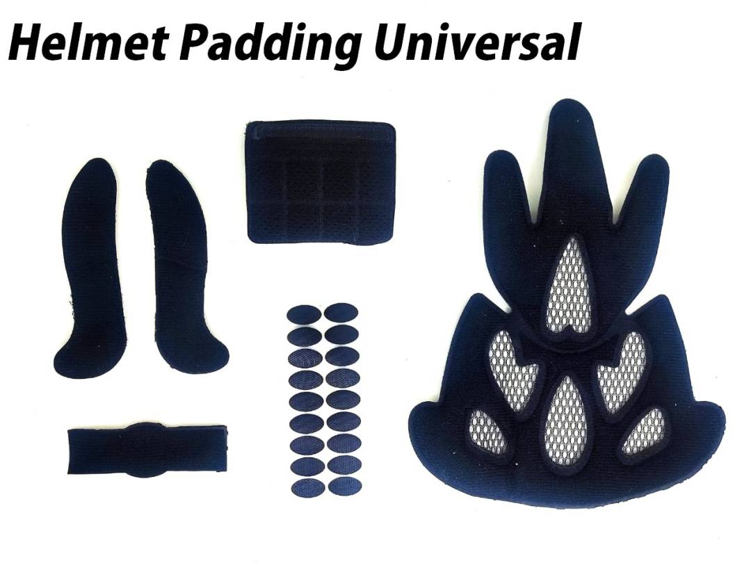 Helmet Padding Helmet Sponge Helmet Pad Bicycle Replacement Helmet Inner Pads 1 Set Topi Pad Basikal