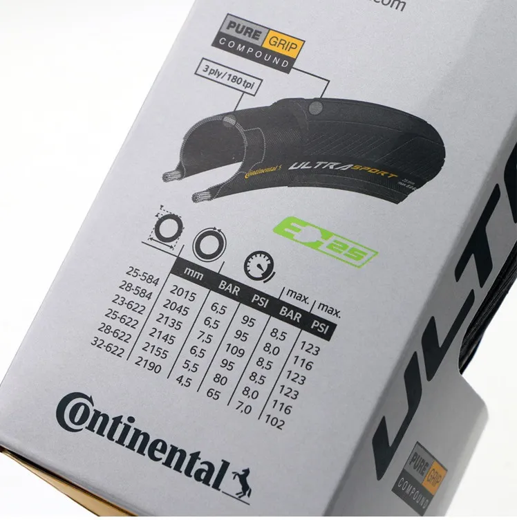 Road Tire ULTRA Sport 3 Continental 700 Ã— 28C Tayar Road Bicycle RB Tyre Clincher Foldable Box Packi