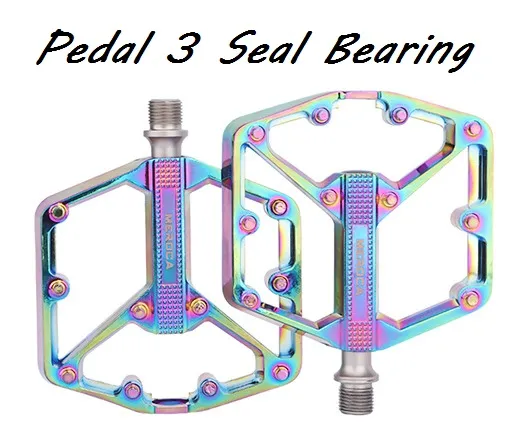 Pedal Basikal 3 Seal Bearing Meroca Pedal MTB Pedal Bicycle Paddle MTB Paddle Basikal MTB Cycling Al