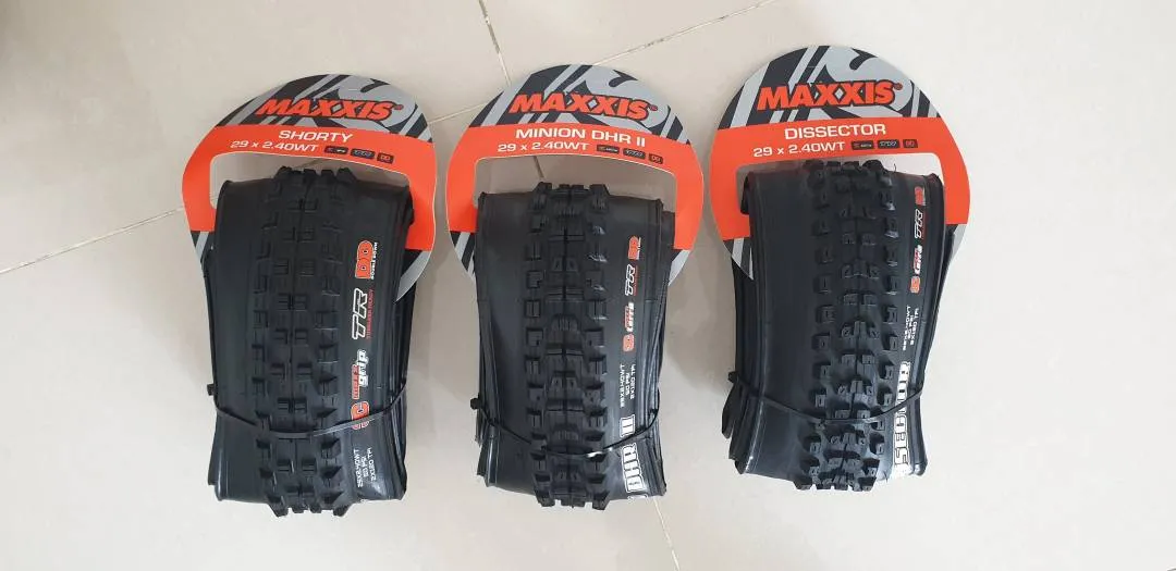 Maxxis Dissector &amp; Shorty Tires