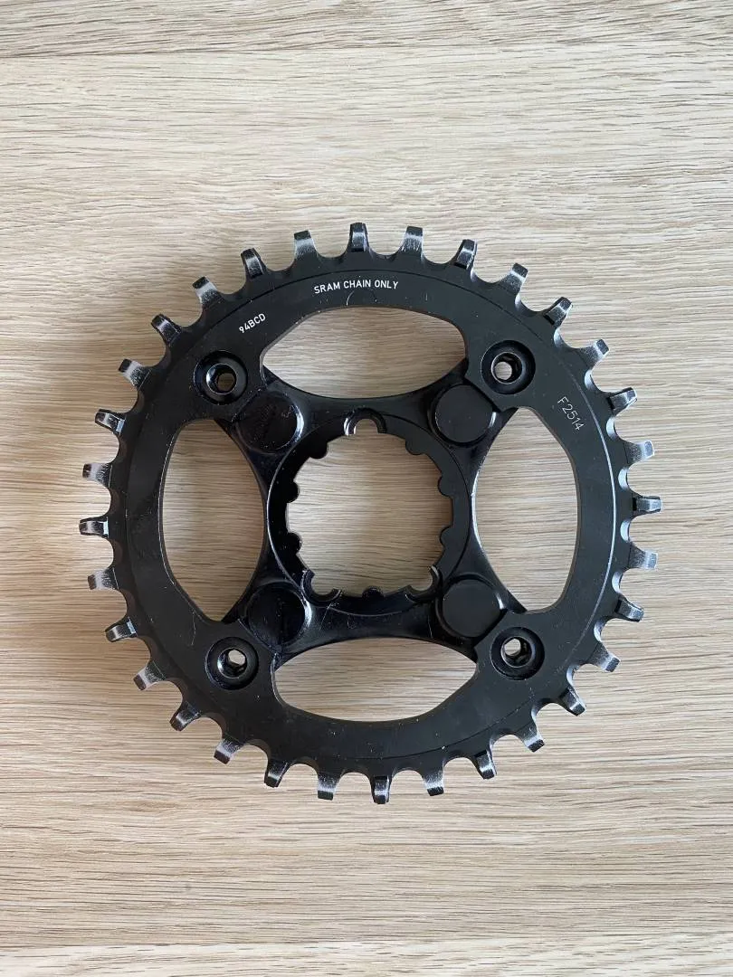 Sram X1 32T (11speed) X-Sync chainring with spider for gravelbike, touring, city, mtb
