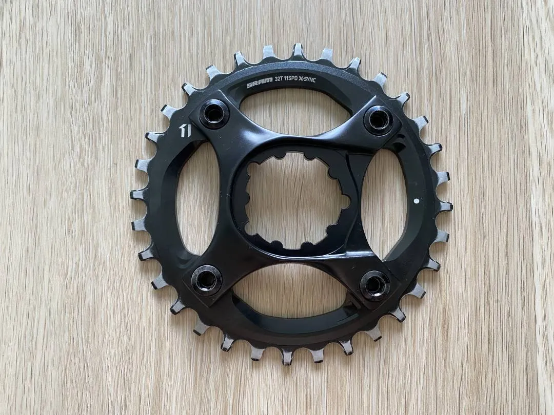 Sram X1 32T (11speed) X-Sync chainring with spider for gravelbike, touring, city, mtb