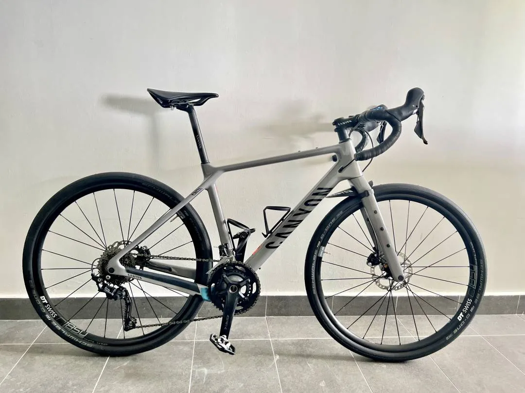 SOLD! Canyon Grizl CF SL 6 size XS ( 166cm - 172cm ) Carbon Gravel GRX 400 GS