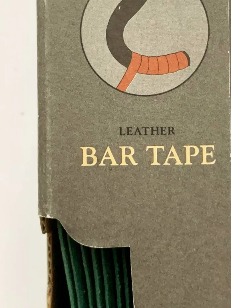BROOKS Leather Bar Tape / Green