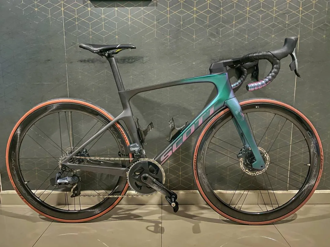 SCOTT FOIL 10 2021 Frameset w handlebar