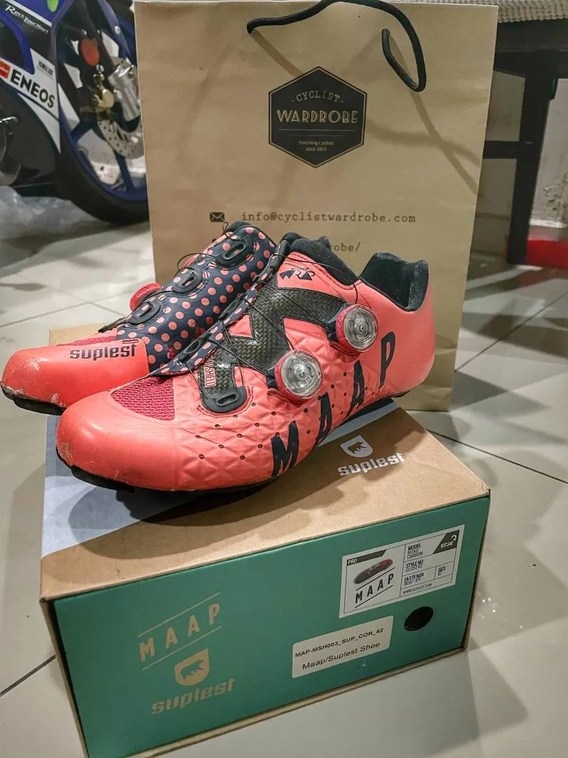 MAAP x Suplest Roadbike Shoes Size 42
