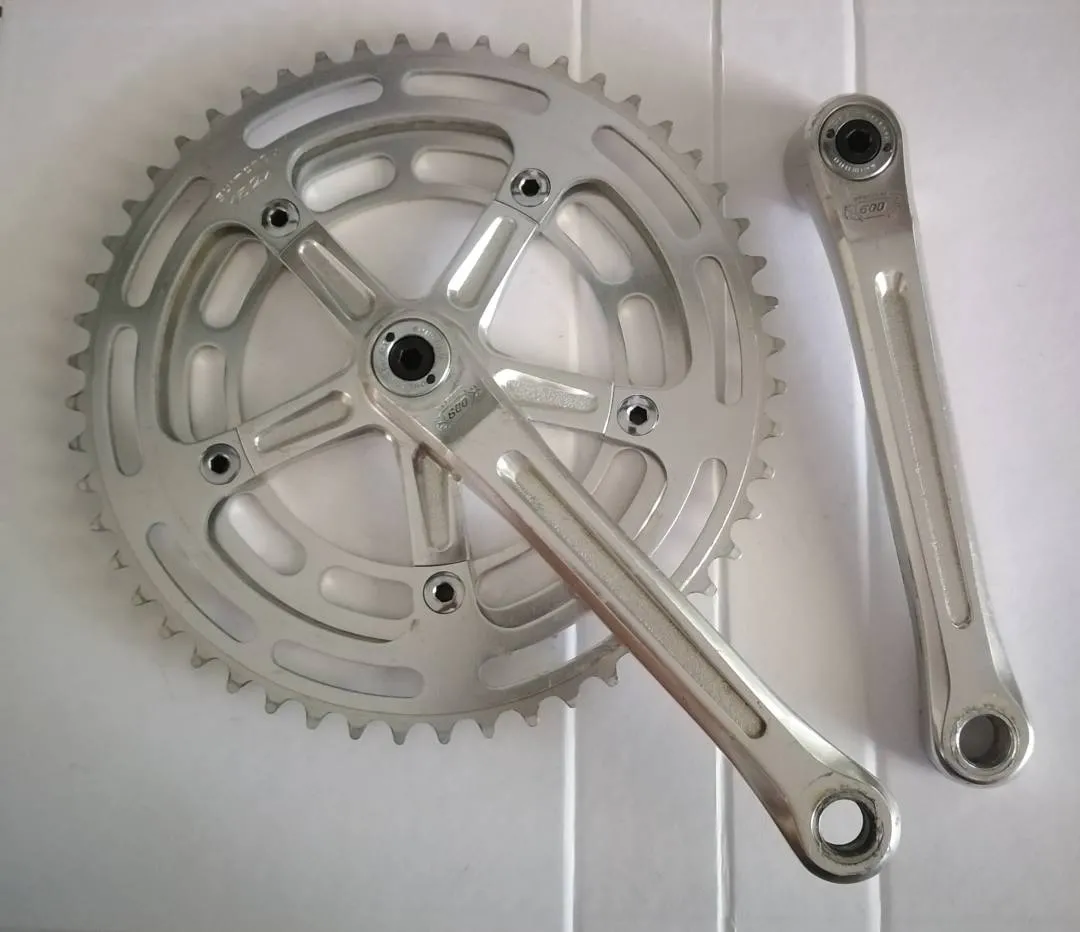 Shimano 600 Arabesque Crankset Vintage