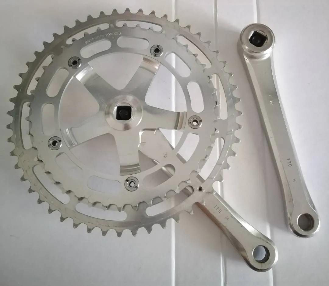Shimano 600 Arabesque Crankset Vintage