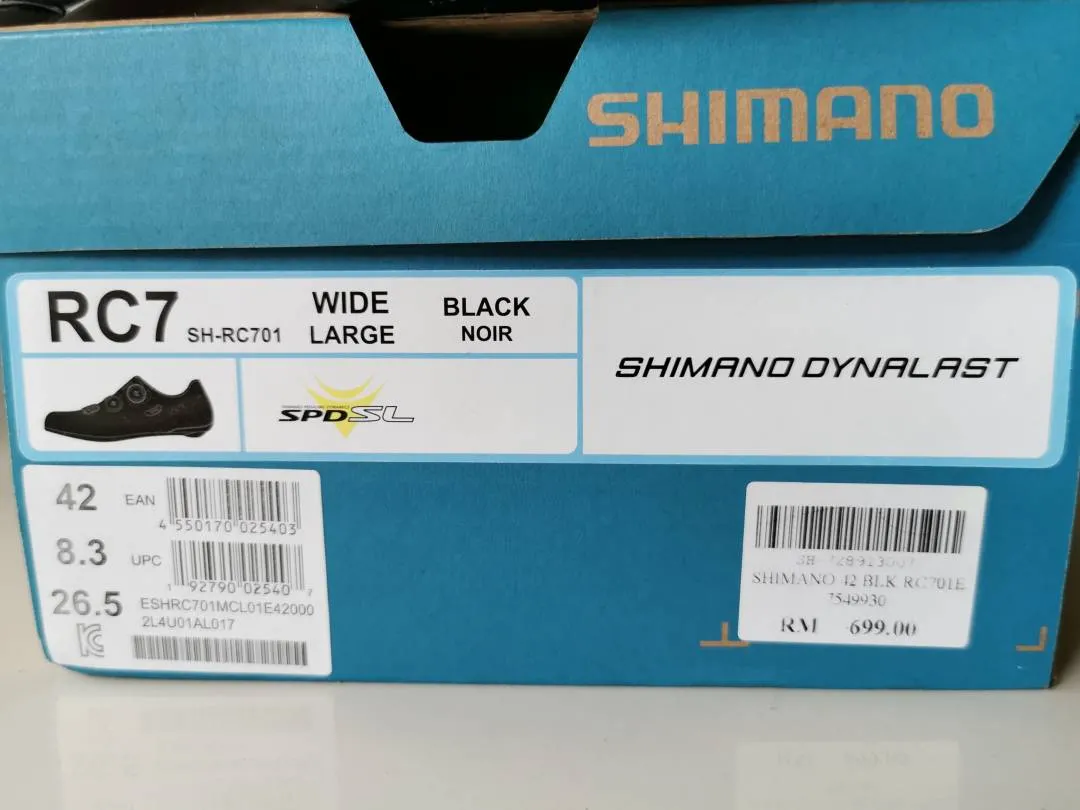 USED Shimano RC7 (SH-RC701) Road Bike Shoe