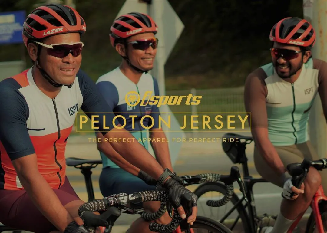 iSports Peloton Aerodynamic Cycling Jersey