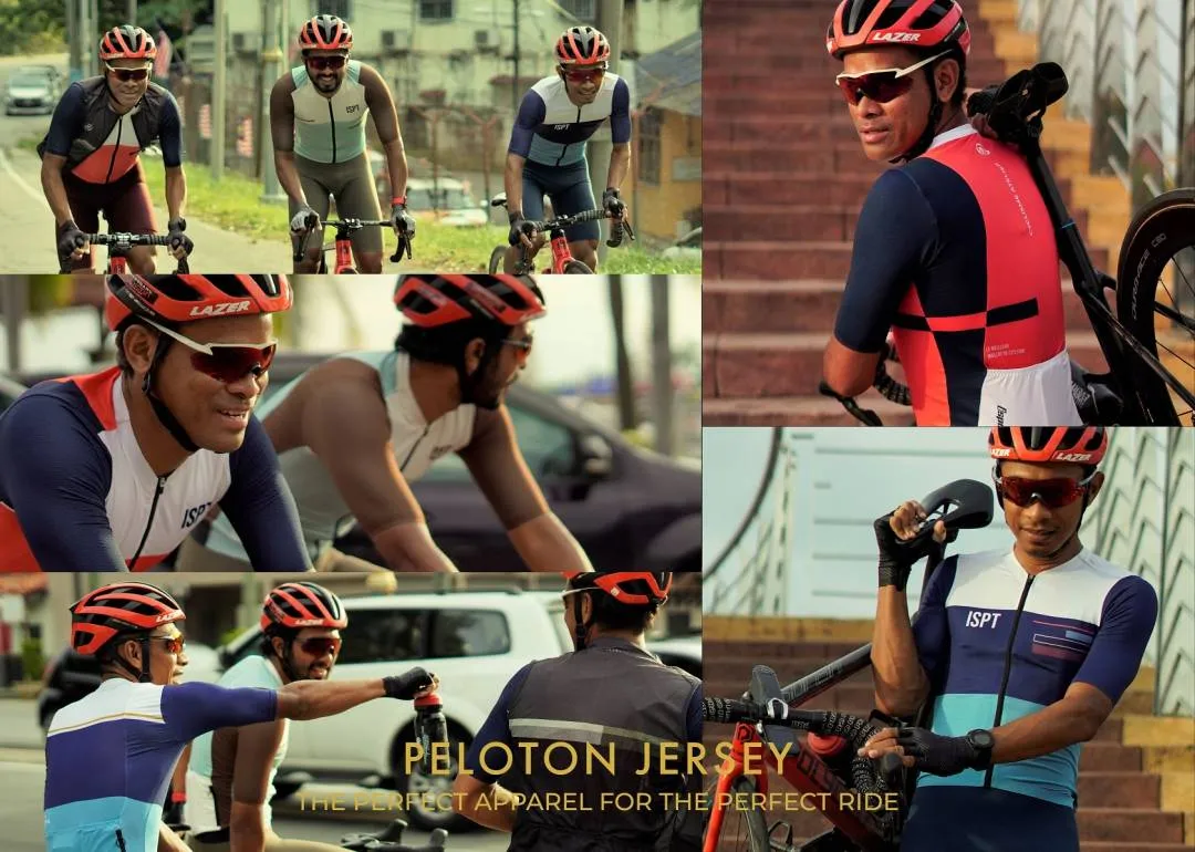 iSports Peloton Aerodynamic Cycling Jersey