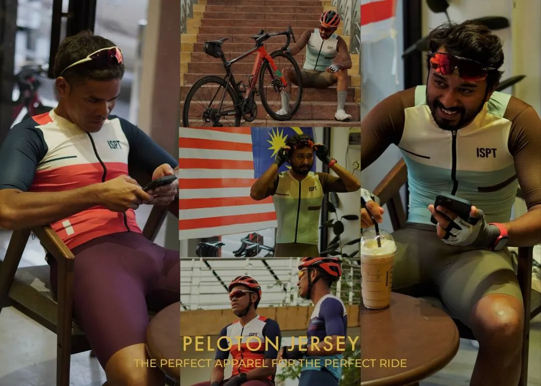 iSports Peloton Aerodynamic Cycling Jersey