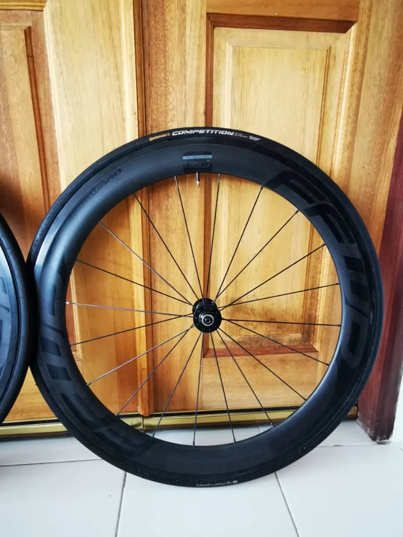 Used wheelsets FFWD F6R Limited Edition Matt Black 500 sets only available in the world