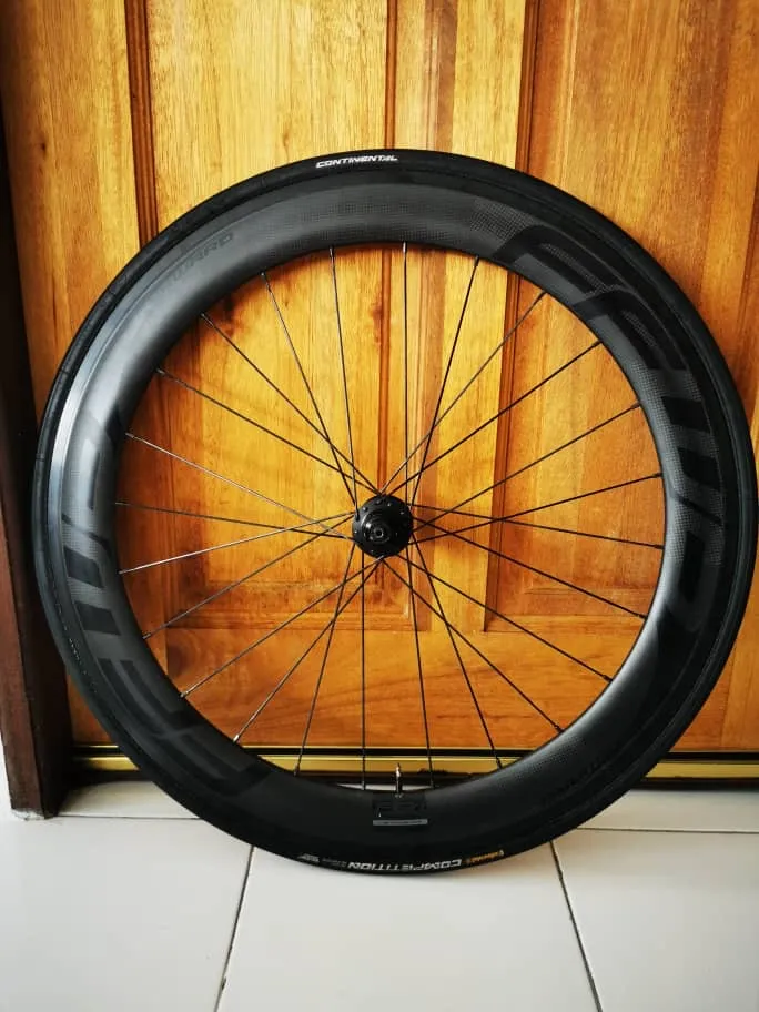 Used wheelsets FFWD F6R Limited Edition Matt Black 500 sets only available in the world