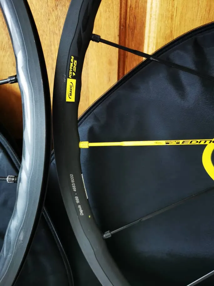 MAVIC KSYRIUM 125TH ANNIVERSARY WTS WHEELSET (Used)