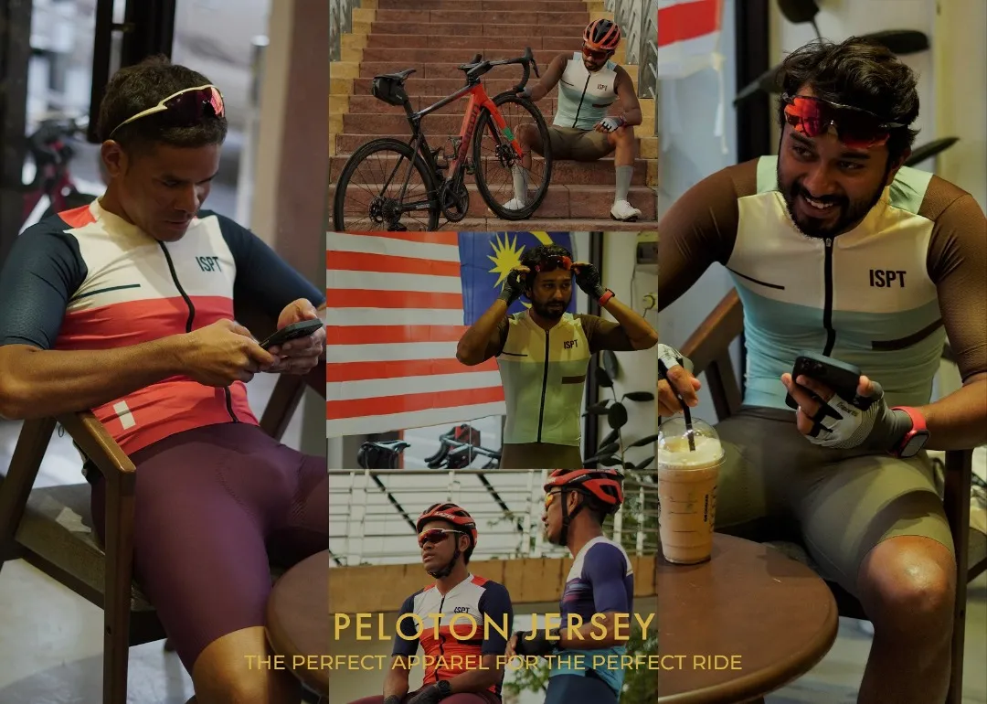 iSports Peloton Aerodynamic Cycling Jersey