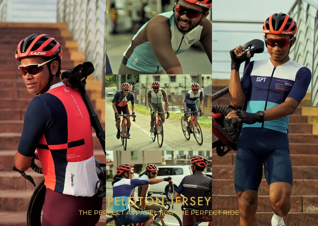 iSports Peloton Aerodynamic Cycling Jersey