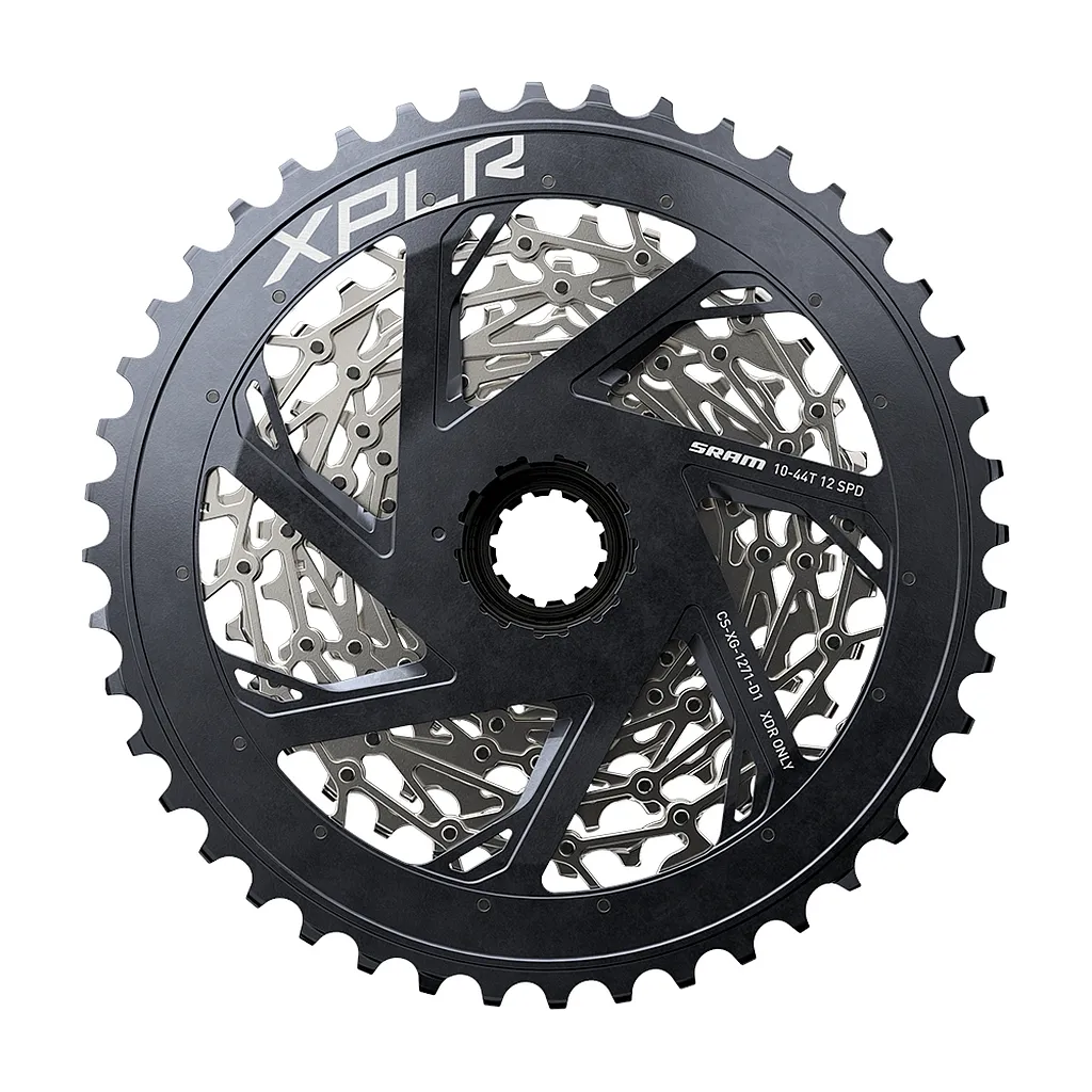 2023 SRAM force gravel XPLR XG-1271 - 10-44T Cassette 12-Speed - Silver