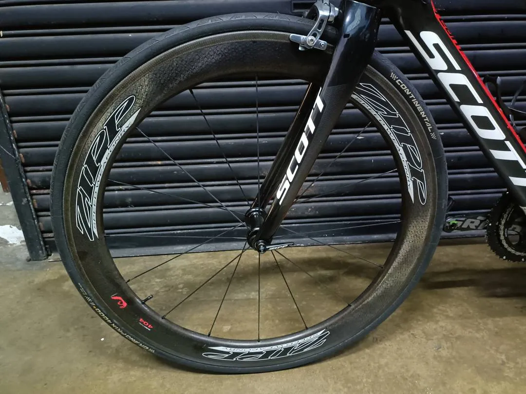 Scott Foil team issue size 47.