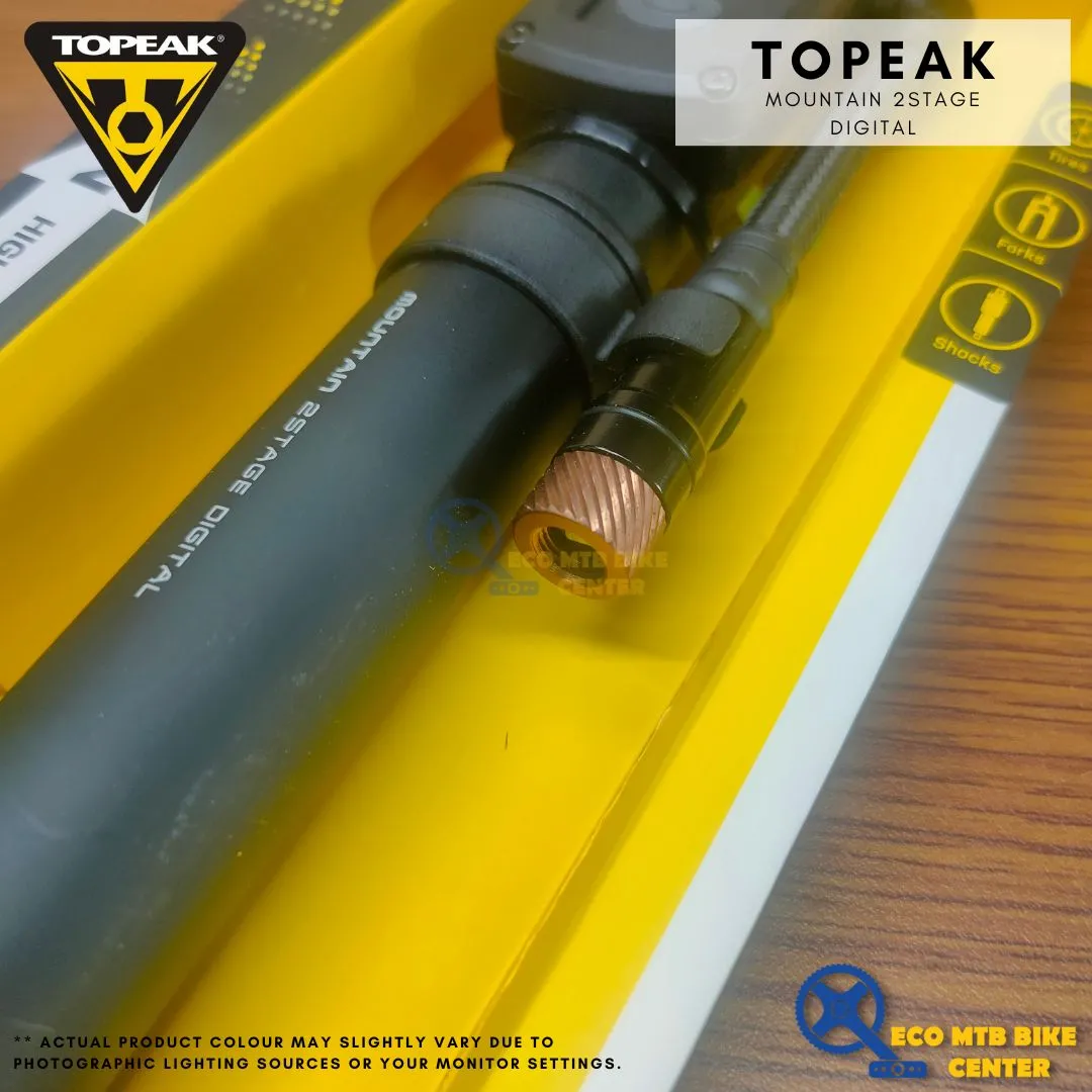 Topeak Mini Pump Mountain Digital 2Stage 300Psi