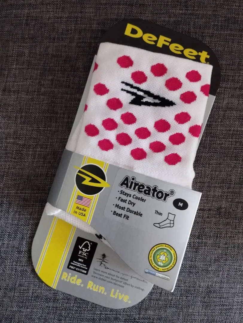DeFeet Aireator 3" Polka Dot