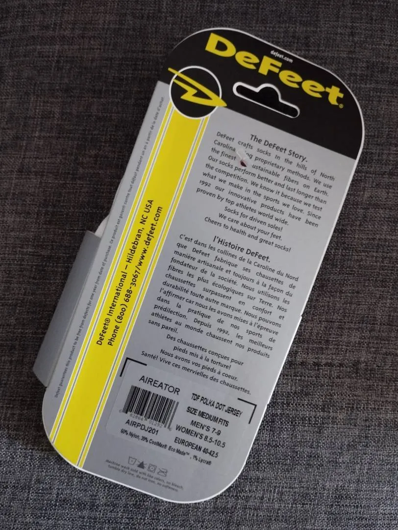 DeFeet Aireator 3" Polka Dot