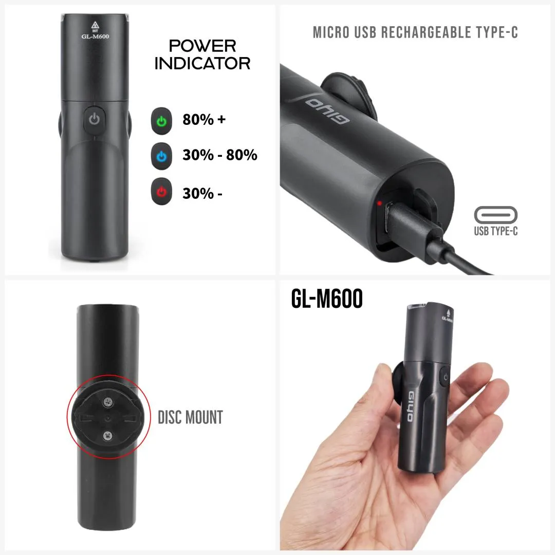 GIYO GL-M600 Bicycle Front Light