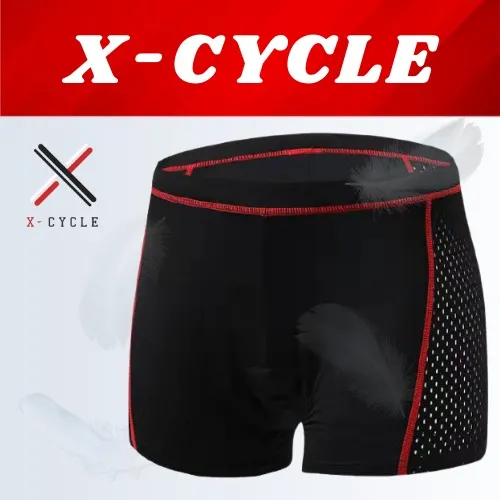 X-Cycle 2023 Upgraded Cycling Underwear Pro 5D Gel Pad Shockproof Underpant Bicycle Shorts Bike Lycr