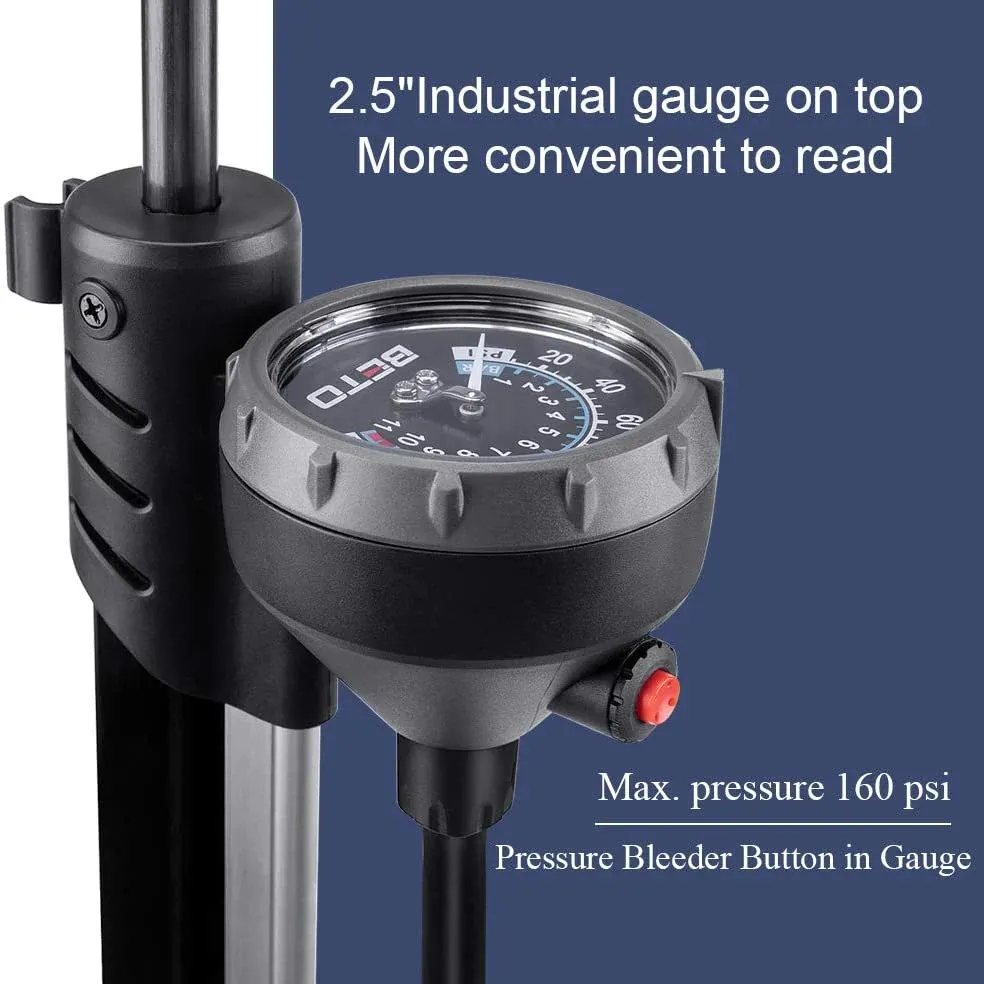 BETO CMP-157SG Gauge Floor Pump