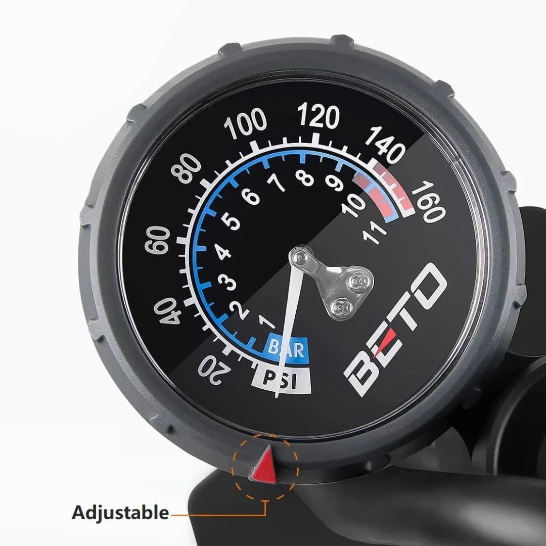 BETO CMP-157SG Gauge Floor Pump