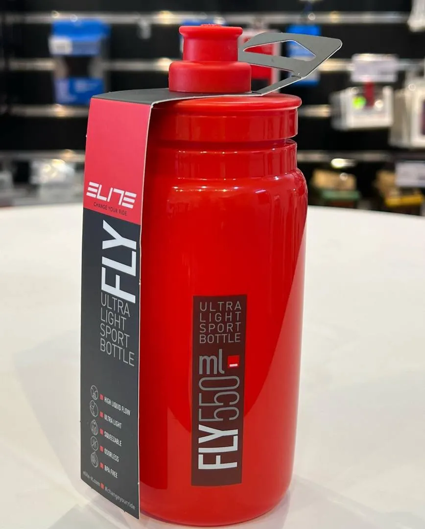 Light Weight Elite FLY Bottle 550ml Elite FLY Drinking Bottle