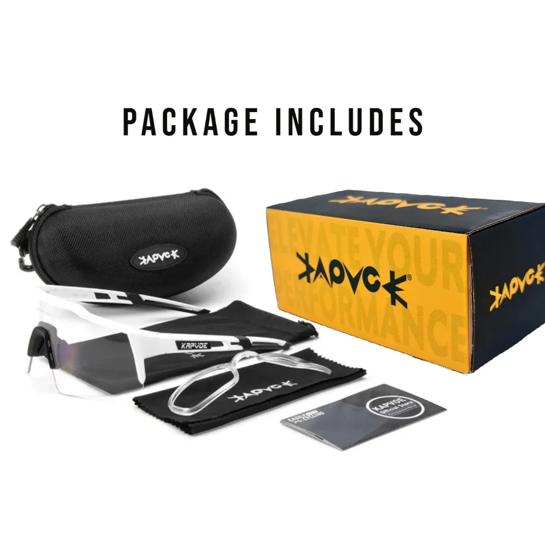 KAPVOE RACE PHOTOCROMIC Sports Sunglasses