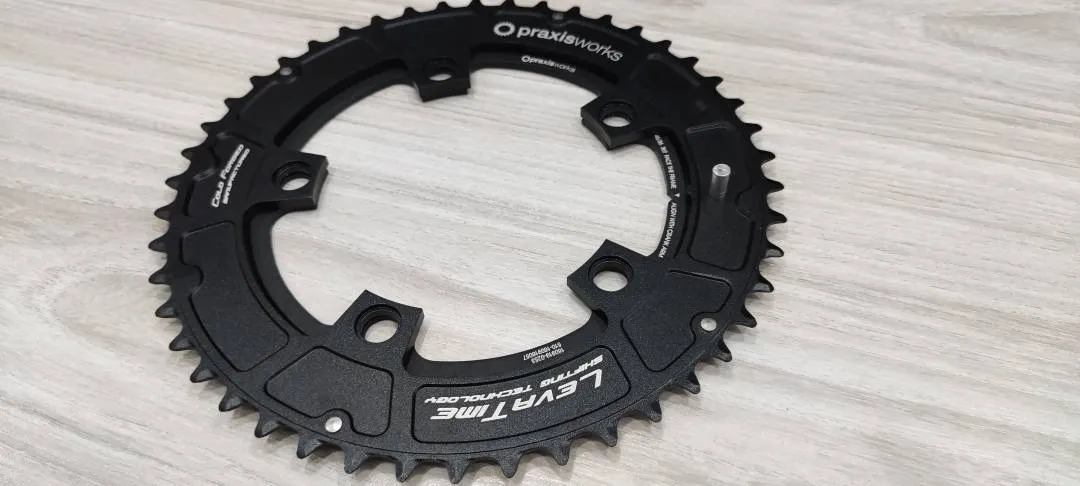 Praxis Works Leva Time Cold Forged 46/36T BCD110 10/11 Speed Chainring