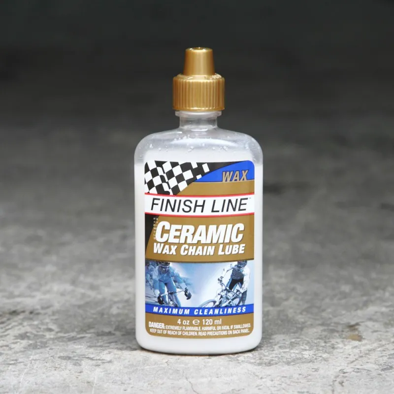 Instock Finish Line - Ceramic Wax Lube - Bicycle Lubricants Chain Maintenance Coating 120ml