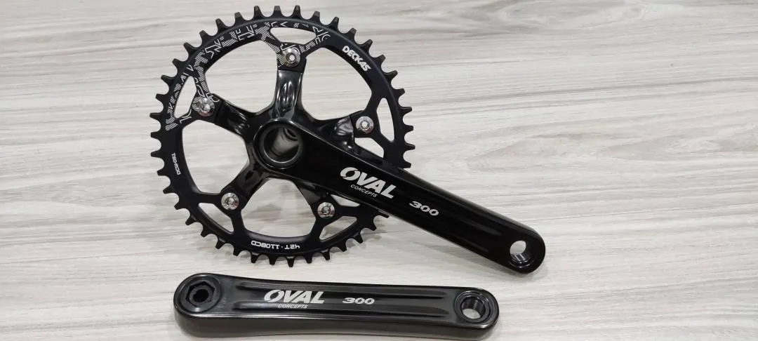 Oval Concepts 300 BCD110 172.5mm 42/44/46/48T Single Speed GXP Crankset