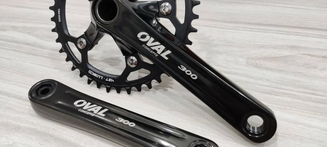 Oval Concepts 300 BCD110 172.5mm 42/44/46/48T Single Speed GXP Crankset