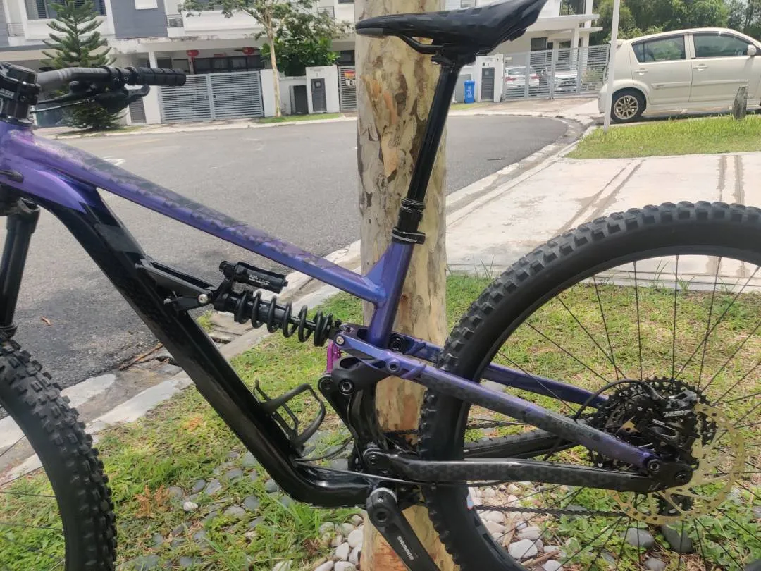 Frame + Shock Polygon Siskiu T8 Large Rockshox Super Deluxe Ultimate Coil