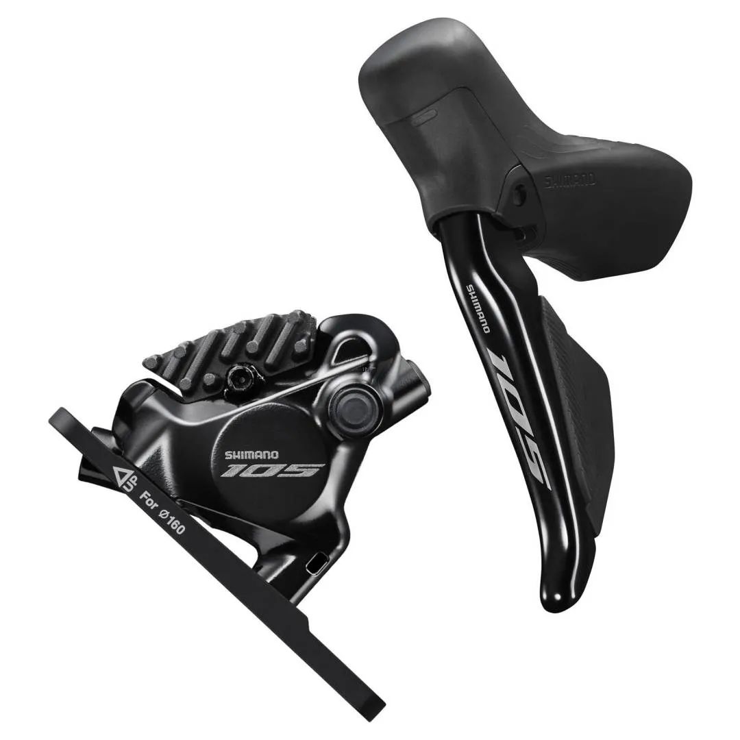 2023 Shimano 105 ST-R7170 + BR-R7170 Hydraulic Disc Brake Di2 | 2x12-Speed Front FW Shifter Caliper