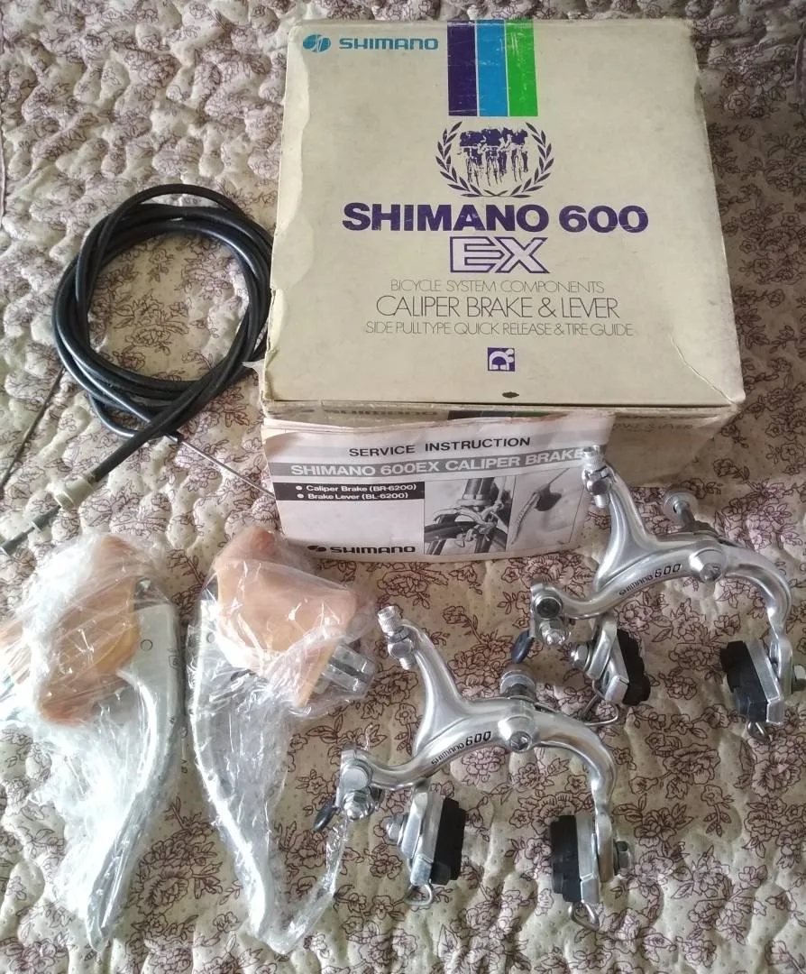 Shimano 600 Arabesque Brake Set Special Edition Nos Vintage