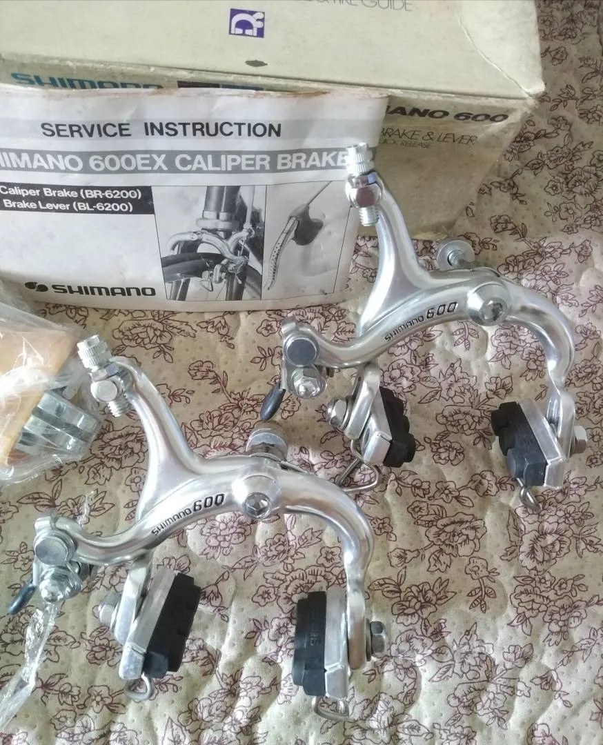 Shimano 600 Arabesque Brake Set Special Edition Nos Vintage