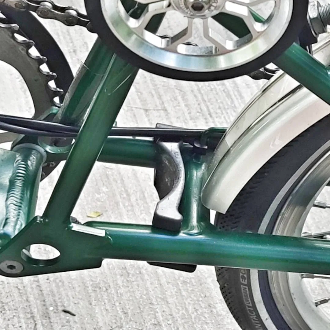 Brompton seatpost stopper retainer additional locking block (mid seatpost fold position)