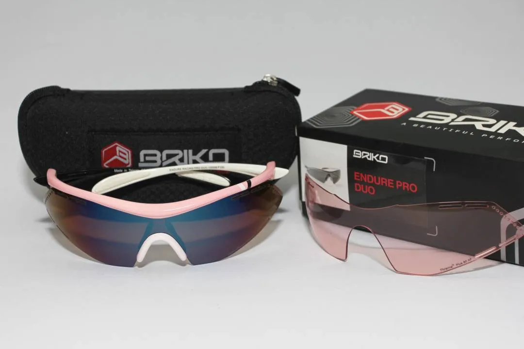 Briko Endure Pro Team sunglasses - 2 lenses