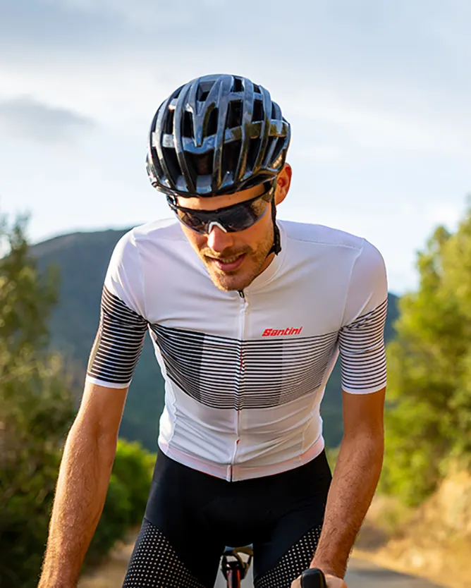 BUY 3 50%  !! SANTINI TONO FRECCIA - JERSEY Performance cycling jersey for the hottest temperatures