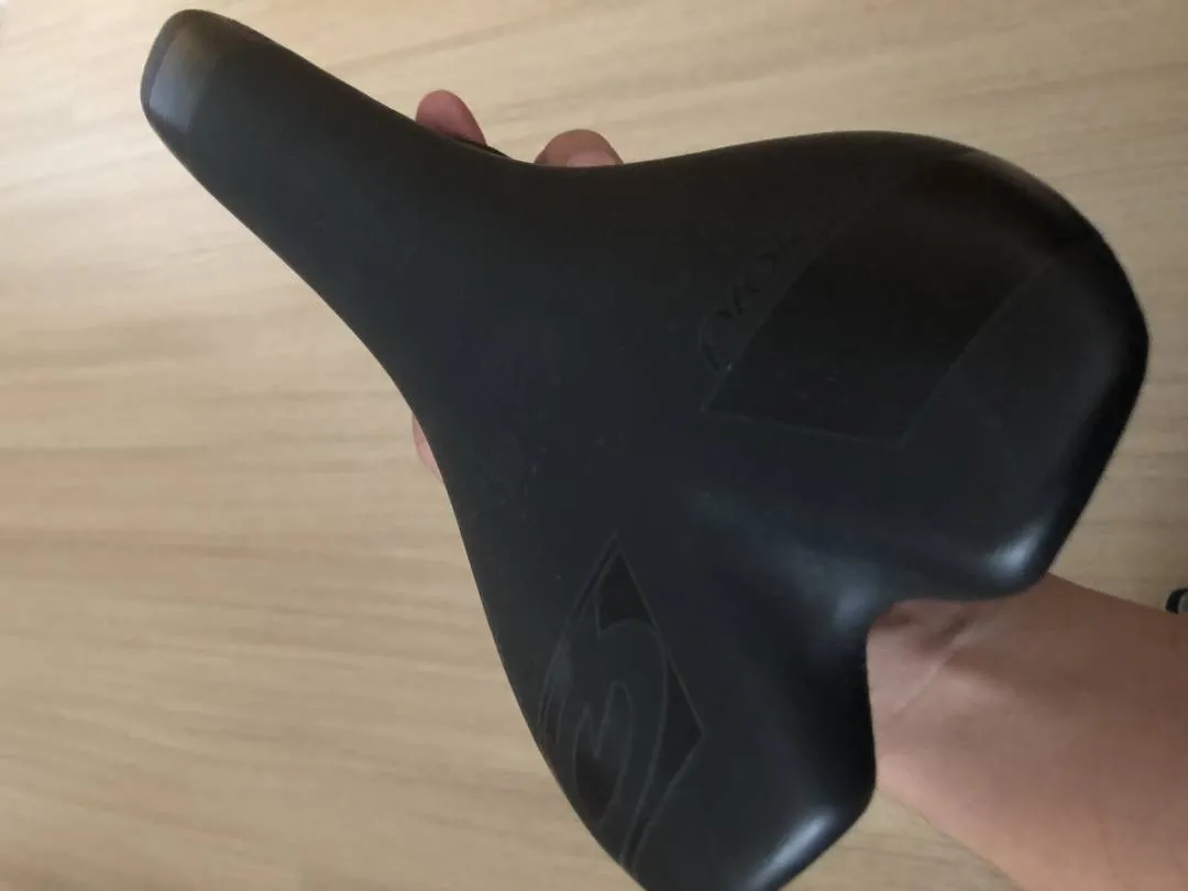 (sold) handlebar, stem and saddle combo