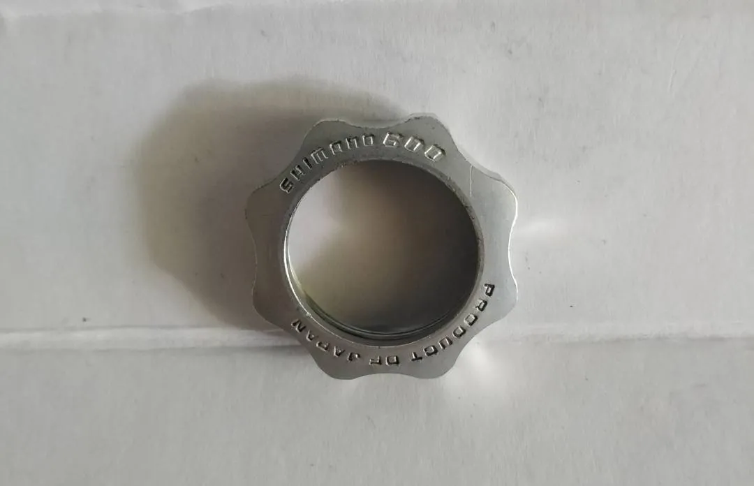 Shimano 600EX Arabesque Top Lock Nut Nos Vintage