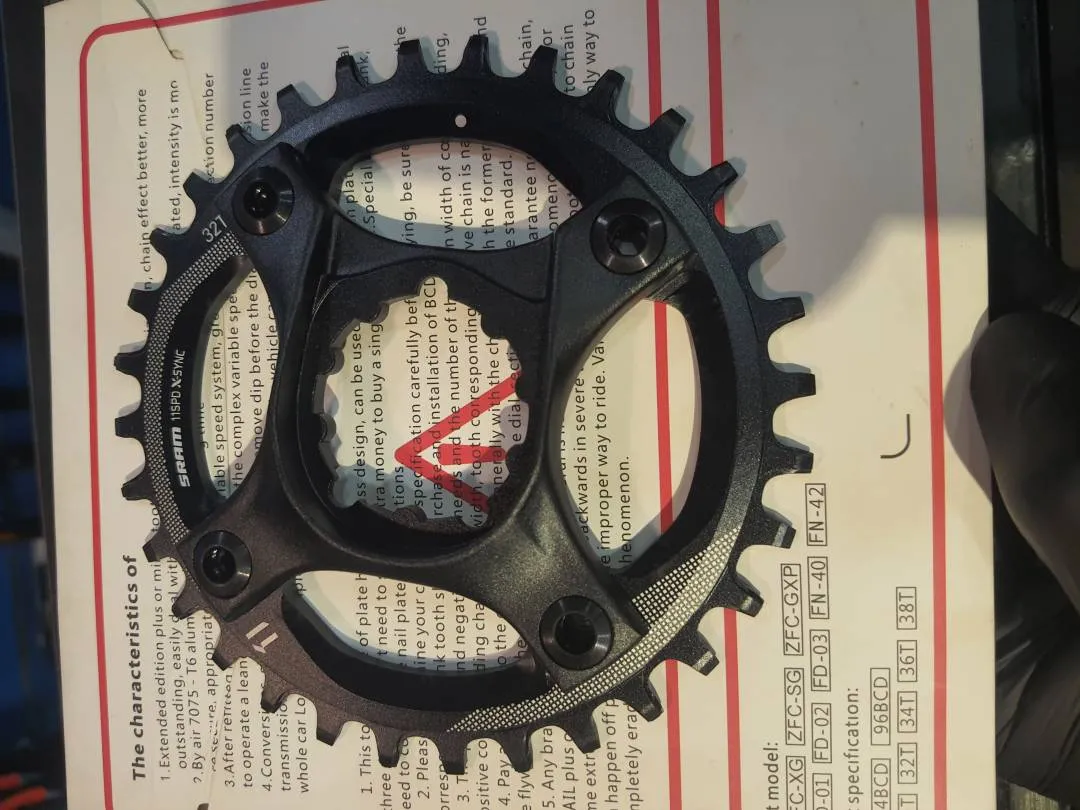 ðŸŒSRAM DM Chainring 32T 11speed Single