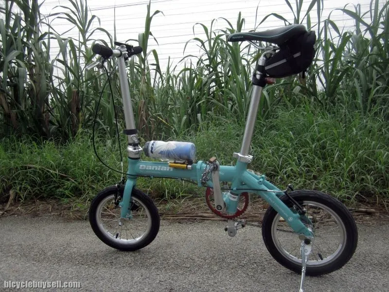Banian VIT PRO (Bianchi blue) 412 Foldingbike ,light weight 7.5kg .