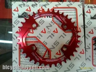 SNAIL 104BCD n 96BCD 32T/34T/36T Ultralight A7075 Alloy MTB Oval Chainring