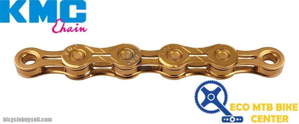 KMC Road/MTB Chain X10EL Gold - 10S 116L